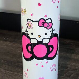 Hello Kitty Tumbler w/ Straw Topper